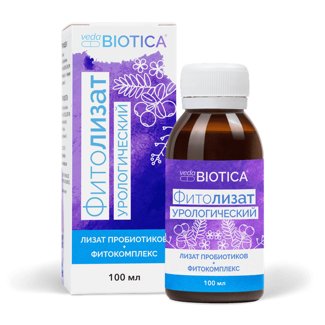 VedaBiotica - Фитолизат Урологический 100 мл