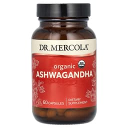 Dr. Mercola, органическая ашваганда, 60 капсул