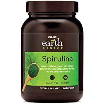GNC (Spirulina ) Спирулина 500 мг 100 шт