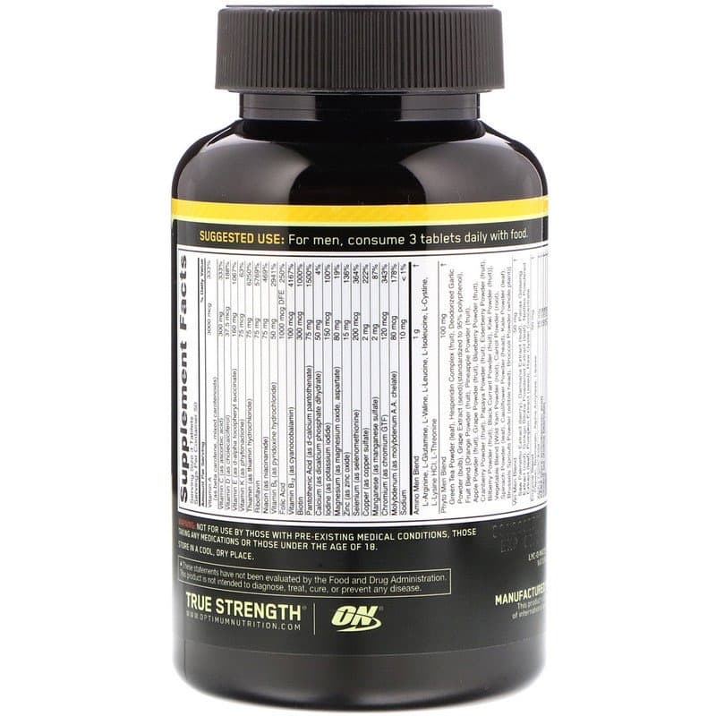 Optimum Nutrition, Opti-Men, 150 таблеток