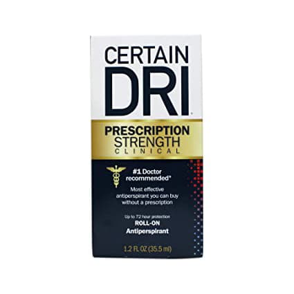 Определенный Dri AXDSE181180 Клинический роликовый антиперспирант Prescription Strength, 1,20 унции