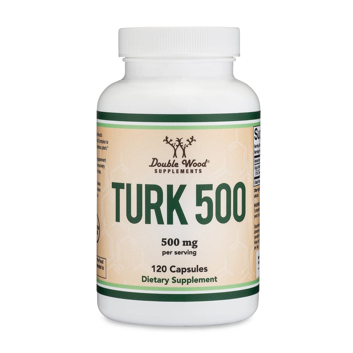 Double Wood - TURK 500, Turkesterone 120 капсул