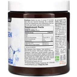 Country Life, Maxi-Collagen Коллаген 7000 Powder, Flavorless, 7.5 oz (213 g)