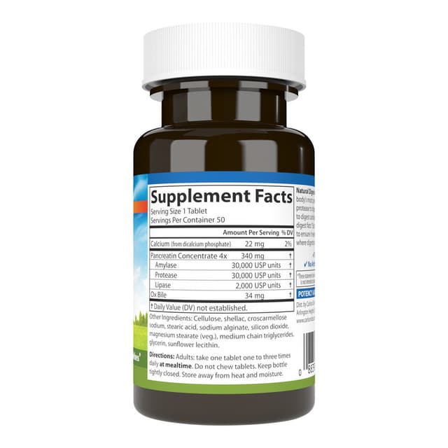 Carlson Labs Натуральные пищеварительные ферменты, 50 таблеток