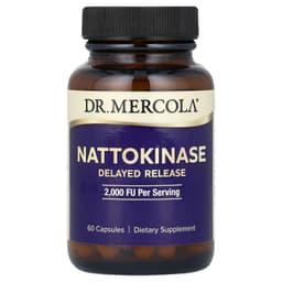 Dr. Mercola, Наттокиназа, 2000 FU, 60 капсул