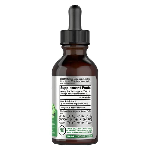 Экстракт колы Horbaach, 2 жидких унции, без спирта, сверхконцентрированная жидкая травяная добавка, вегетарианская, без ГМО, без глютена