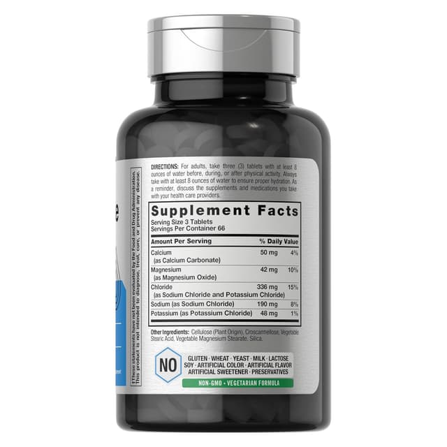 Horbaach - Электролиты в таблетках | 200 шт | Веган | Кето