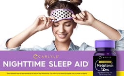 Carlyle™ Melatonin 12 mg 180 быстро растворимых таблеток
