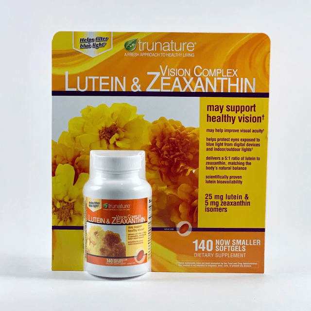 Trunature Vision Complex с лютеином и зеаксантином, 140 мягких таблеток