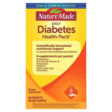 Витамины и минералы для диабетиков Diabetes Health Pack, 60 пакетов