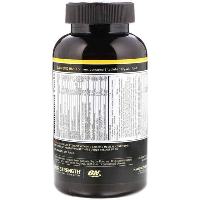 Optimum Nutrition, Opti-Men, 240 таблеток Оптимен