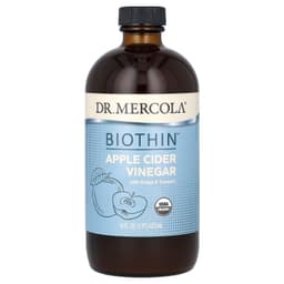 Dr. Mercola, Biothin, яблочный уксус с имбирем и куркумой, 473 мл