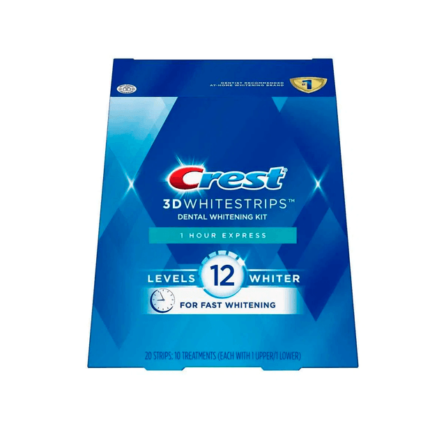 Отбеливающие полоски Crest 3D Whitestrips 1 Hour Express