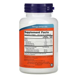 Now Foods, мини-таблетки с омега-3, 180 мягких таблеток