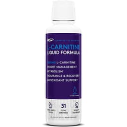 RSP Liquid L-Carnitine 3000: натуральный усилитель веса и метаболизма, L-карнитин без стимуляторов, максимальная сила для быстрого всасывания, 16 унций.