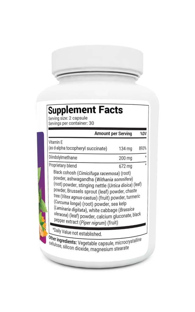 DIM Эстрогеновый баланс доктора Берга с дииндолилметаном DIM - натуральные добавки с эстрогеном для женщин и мужчин - добавка DIM с биоперином - гормональное лечение dr berg