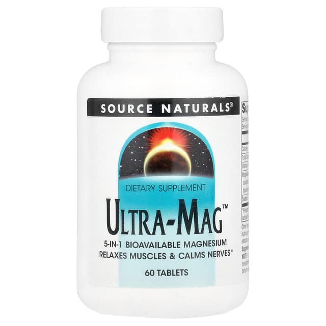 Source Naturals, Ultra-Mag, 60 таблеток