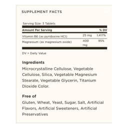 Solgar, магний с витамином B6, 100 таблеток