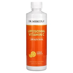 Dr. Mercola, Липосомальный витамин C, цитрусовая ваниль, 1000 мг, 450 мл