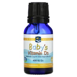 Nordic Naturals, Детский витамин D3, 400 МЕ, 11 мл