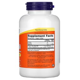 Now Foods,(Flax oil ) льняное масло, 1000 мг, 120 растительных капсул