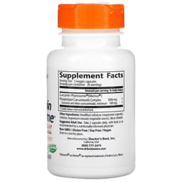 Doctor's Best, Phytosome, куркумин с Meriva, 500 мг, 60 вегетарианских капсул