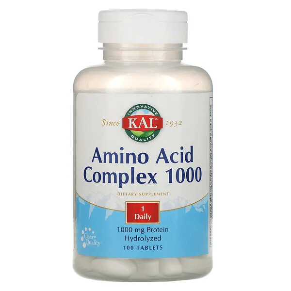 KAL, комплекс аминокислот 1000, 1000 мг, 100 таблеток