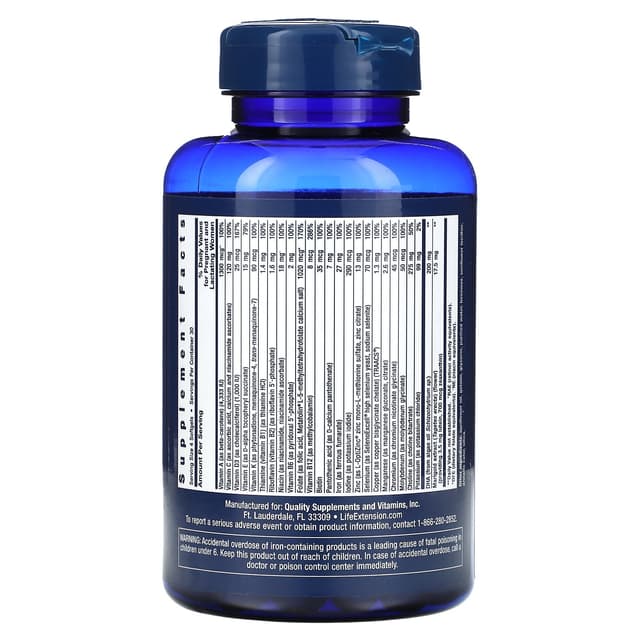 Life Extension, Prenatal Advantage, 120 капсул