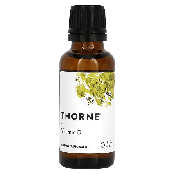 Thorne Research, витамин D в жидкой форме, 30 мл