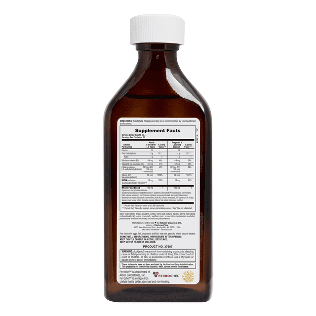 Nature’s Plus HEMA-PLEX, Жидкое железо 250 мл