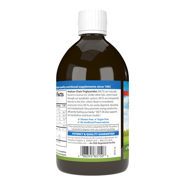 Carlson Labs Масло МСТ