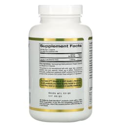 California Gold Nutrition, Gold C, витамин C, 1000 мг, 240 вегетарианских капсул