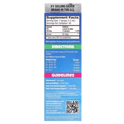 Sovereign Silver, Kids Bio-Active Silver Hydrosol, спрей для поддержки иммунитета, для детей от 4 лет, 12 мкг, 59 мл