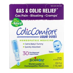 Boiron, ColicComfort, средство от газов и колик, от 1 месяца, 30 доз, по 1 мл