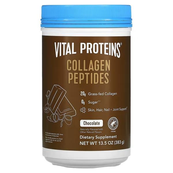 Vital Proteins, Коллагеновые пептиды, шоколад, 383 г
