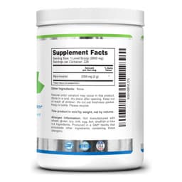 Zazzee Myo-Inositol Powder 2000 мг на порцию, включает бесплатную мерную ложку для точной дозировки, 100% чистый, веганский и не содержащий ГМО 356gr
