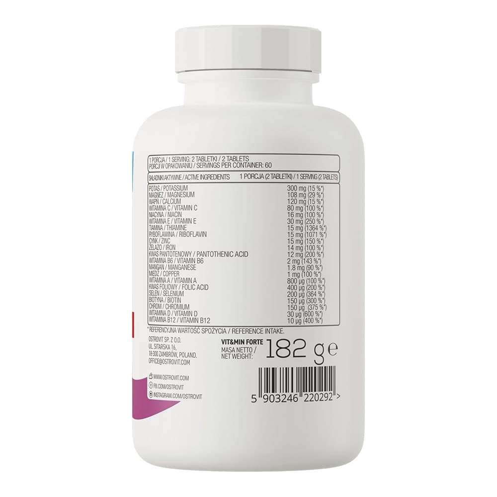 OstroVit Vit&Min FORTE 120 таблеток