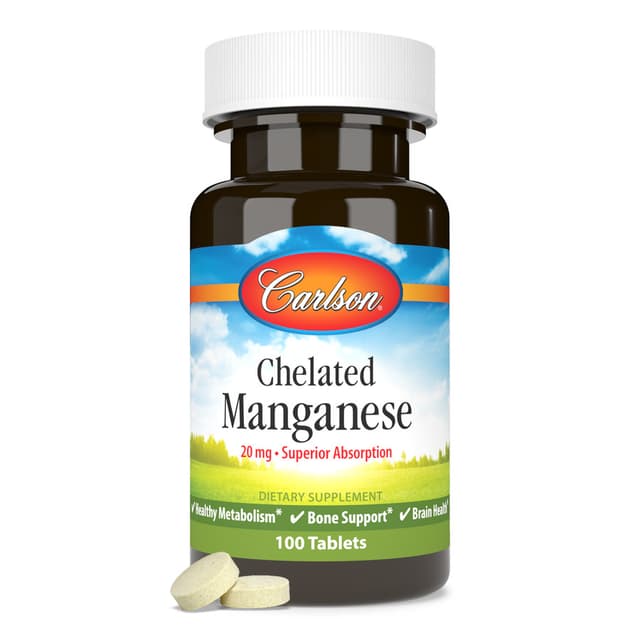 Carlson Labs Хелатный марганец