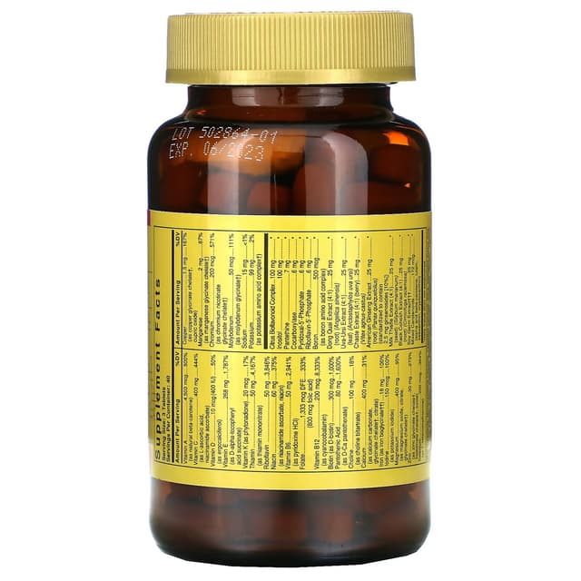 Solgar, мультивитамины для женщин, 120 таблеток