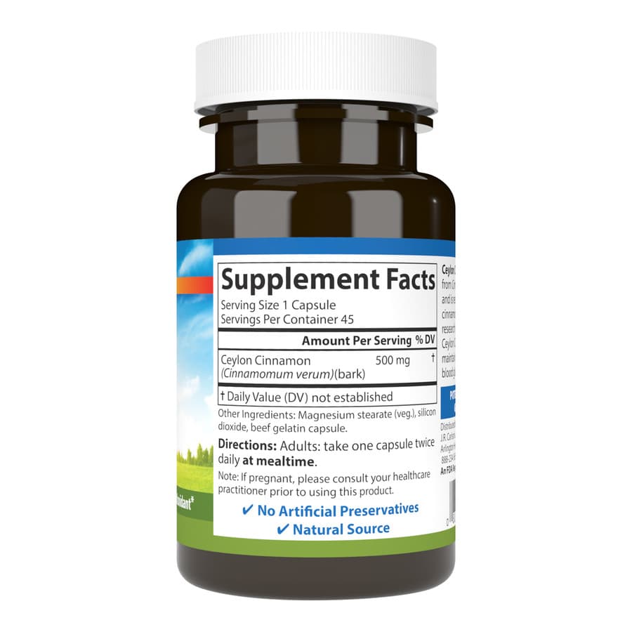 Carlson Labs Цейлонская корица, 90 капсул