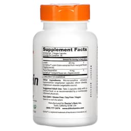 Doctor's Best, лютеин из OptiLut, 10 мг, 120 растительных капсул