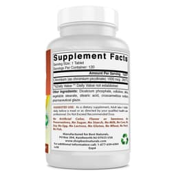 Best Naturals Пиколинат хрома 1000 мкг 120 таблеток