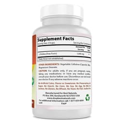 Пищевая добавка с аминокислотами L-пролина Best Naturals 500 мг, 120 штук