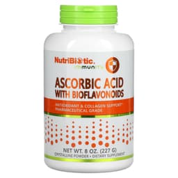 NutriBiotic, Immunity, аскорбиновая кислота с биофлавоноидами, кристаллический порошок, 227 г