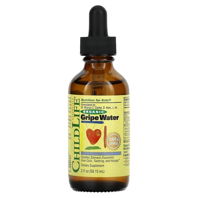 ChildLife Essentials, Органическая Вода против Коликов, 2 жидких унций