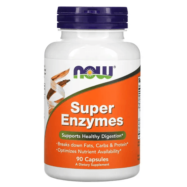 NOW Foods, Super enzymes суперферменты, 90 капсул