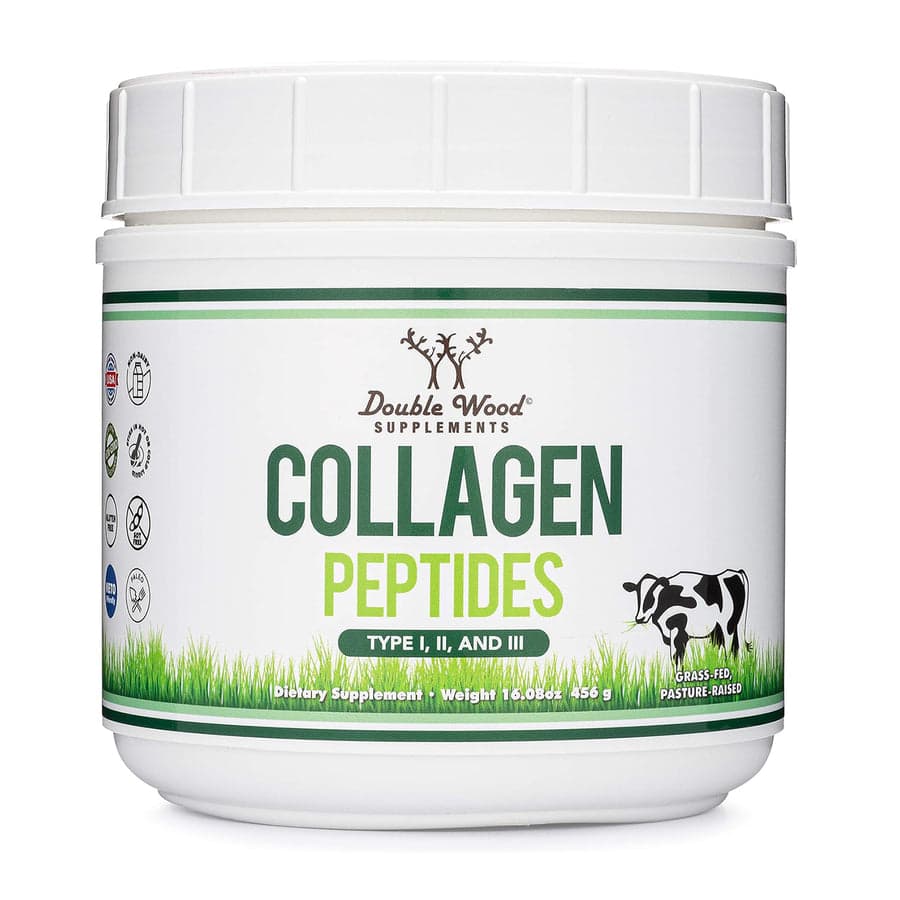 Double Wood peptides type 1-2-3 - Коллагеновые пептиды в порошке 456 gr