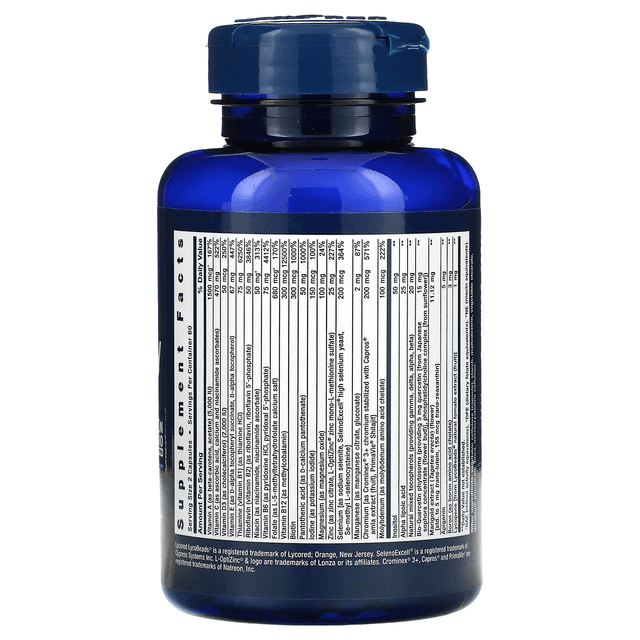 Life Extension, two per day мультивитамины для приема два раза в день, 120 капсул