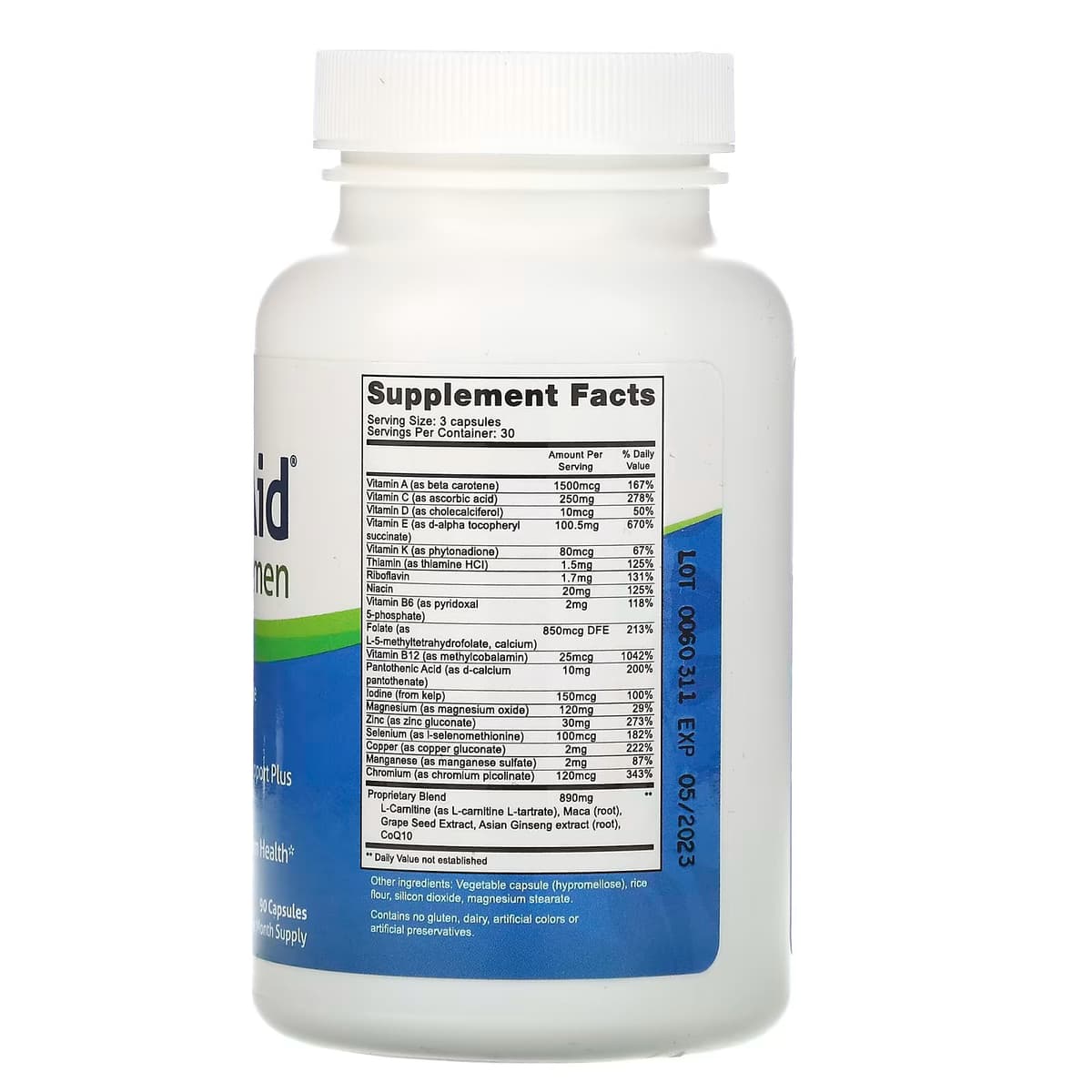 Fairhaven Health, FertilAid для мужчин, 90 капсул