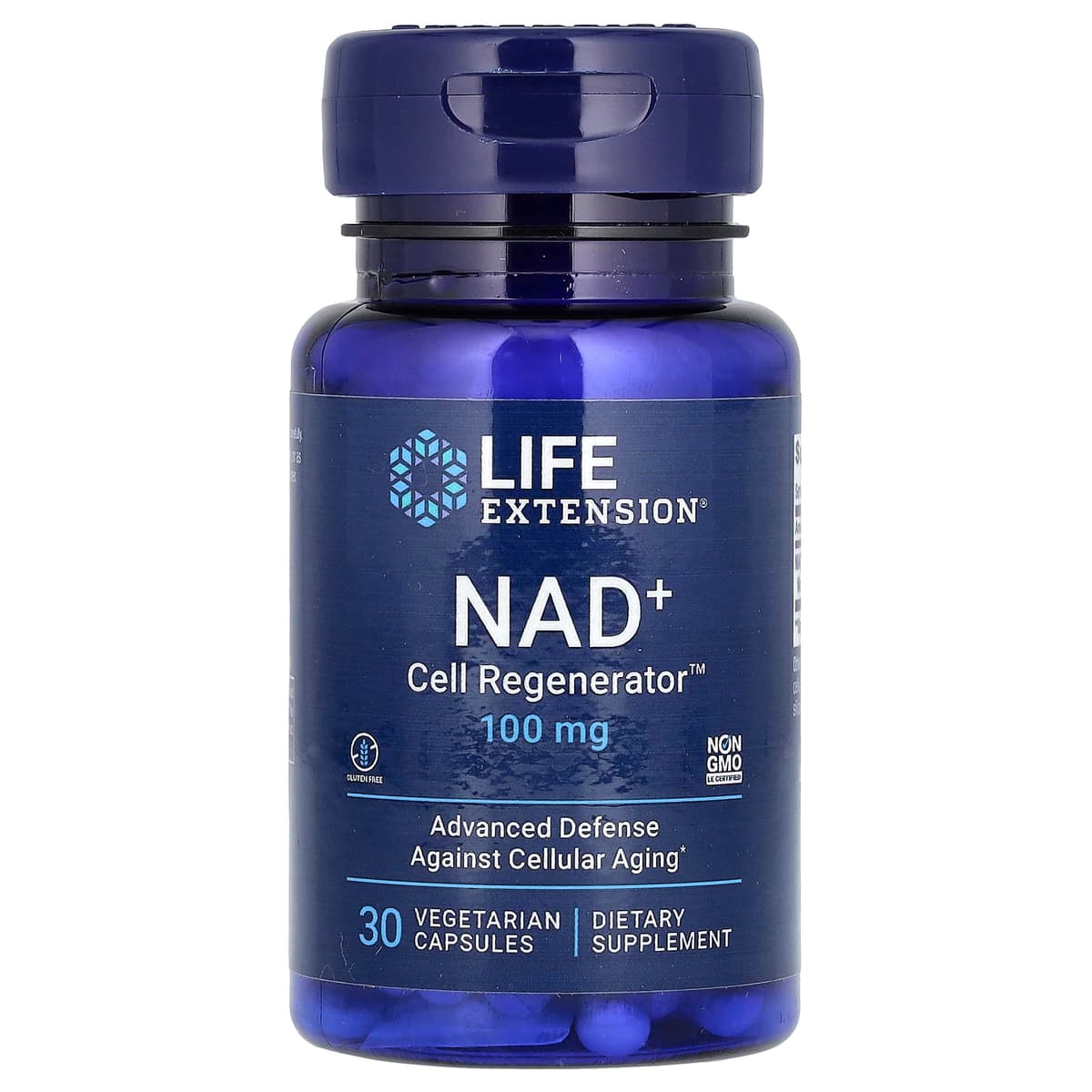 Life Extension NmN , регенератор НАД и клеток, 100 мг, 30 вегетарианских капсул